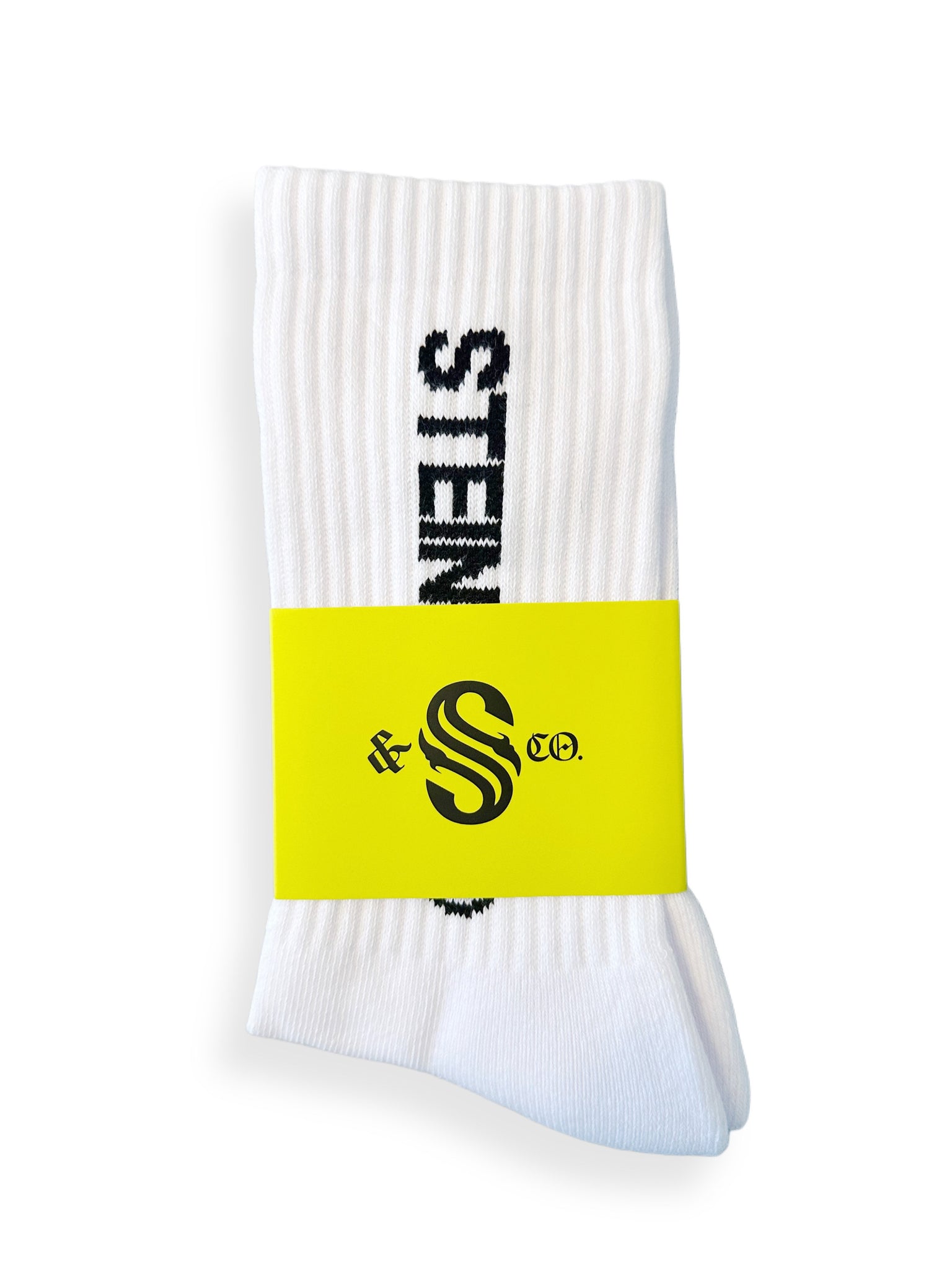 STEIN&CO.® LOGO CREW SOCKS